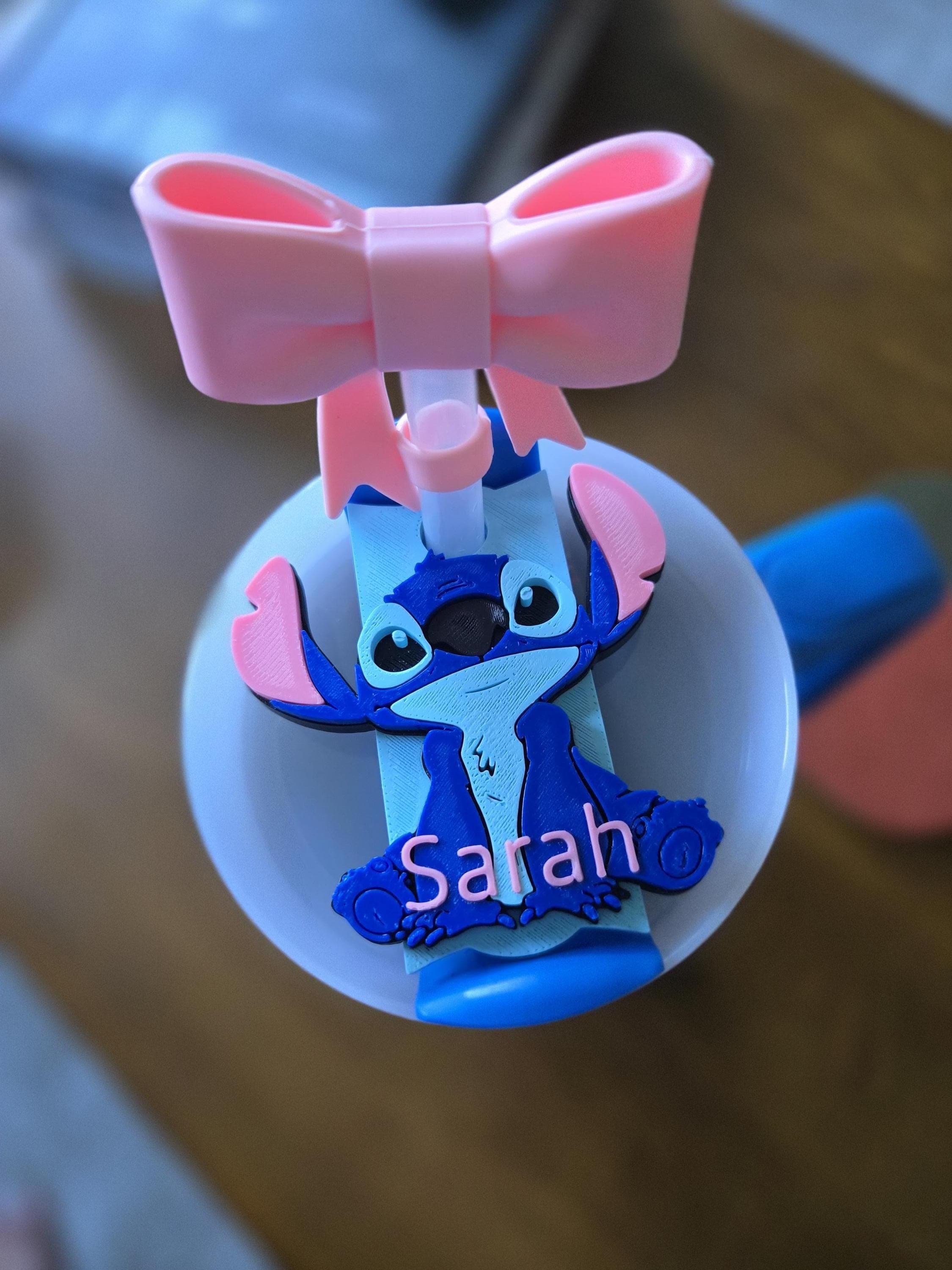 Personalized Stanley Topper Stitch, Ohana /w Bow